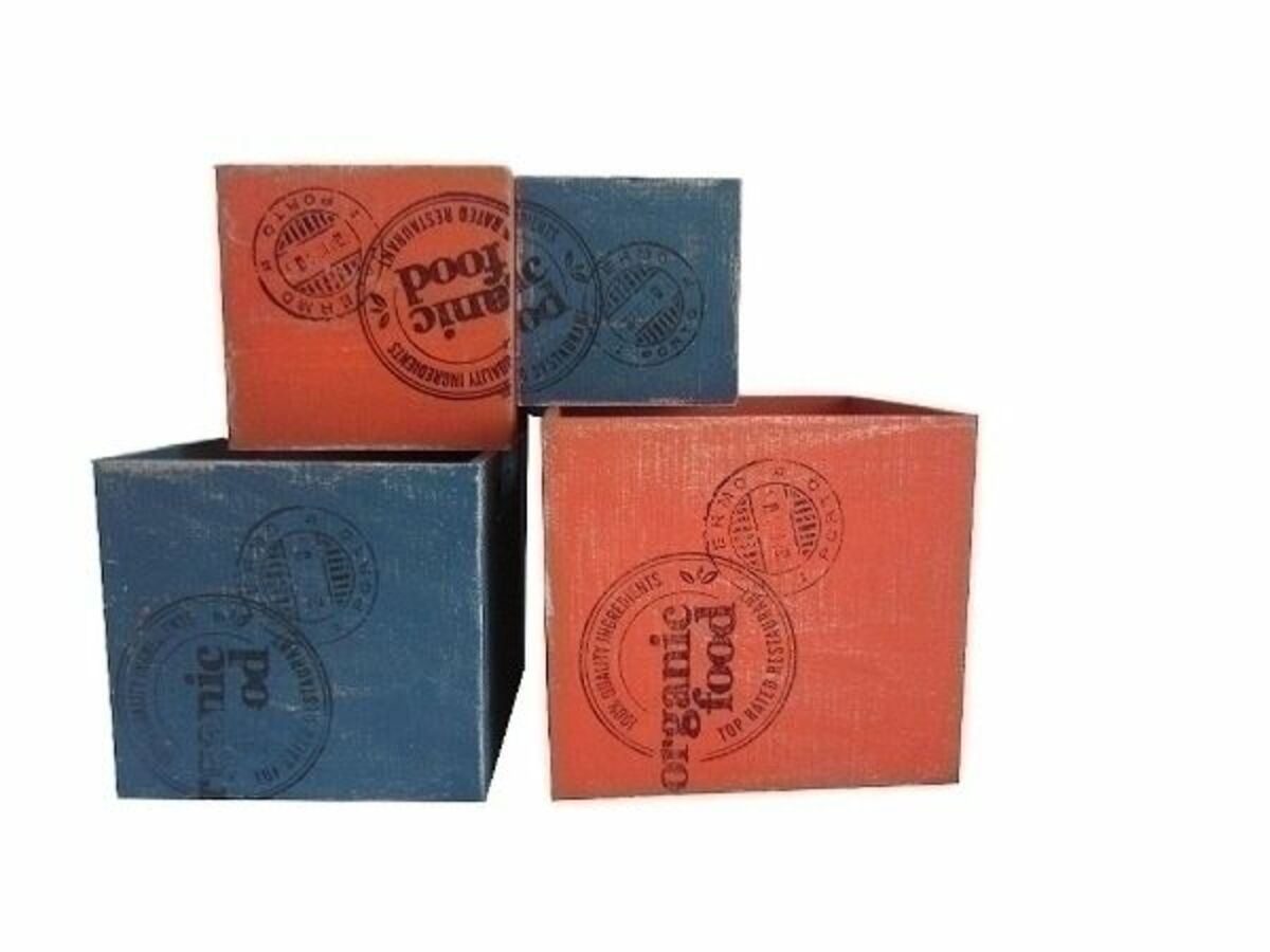 Bild 1 von MyFlair Holzbox "Century", 4er set