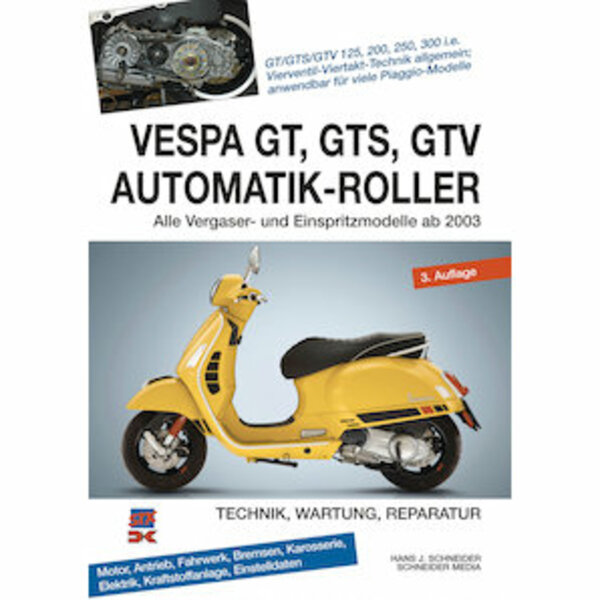 Bild 1 von Vespa GT, GTS, GTV 125-300 Automatik Roller, ab 2003 Delius Klasing Verlag