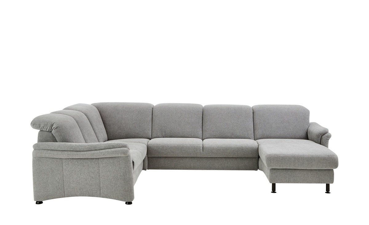 Bild 1 von Planform Wohnlandschaft  Zaneta U grau Maße (cm): B: 334 H: 83 T: 235 Wohnzimmermöbel