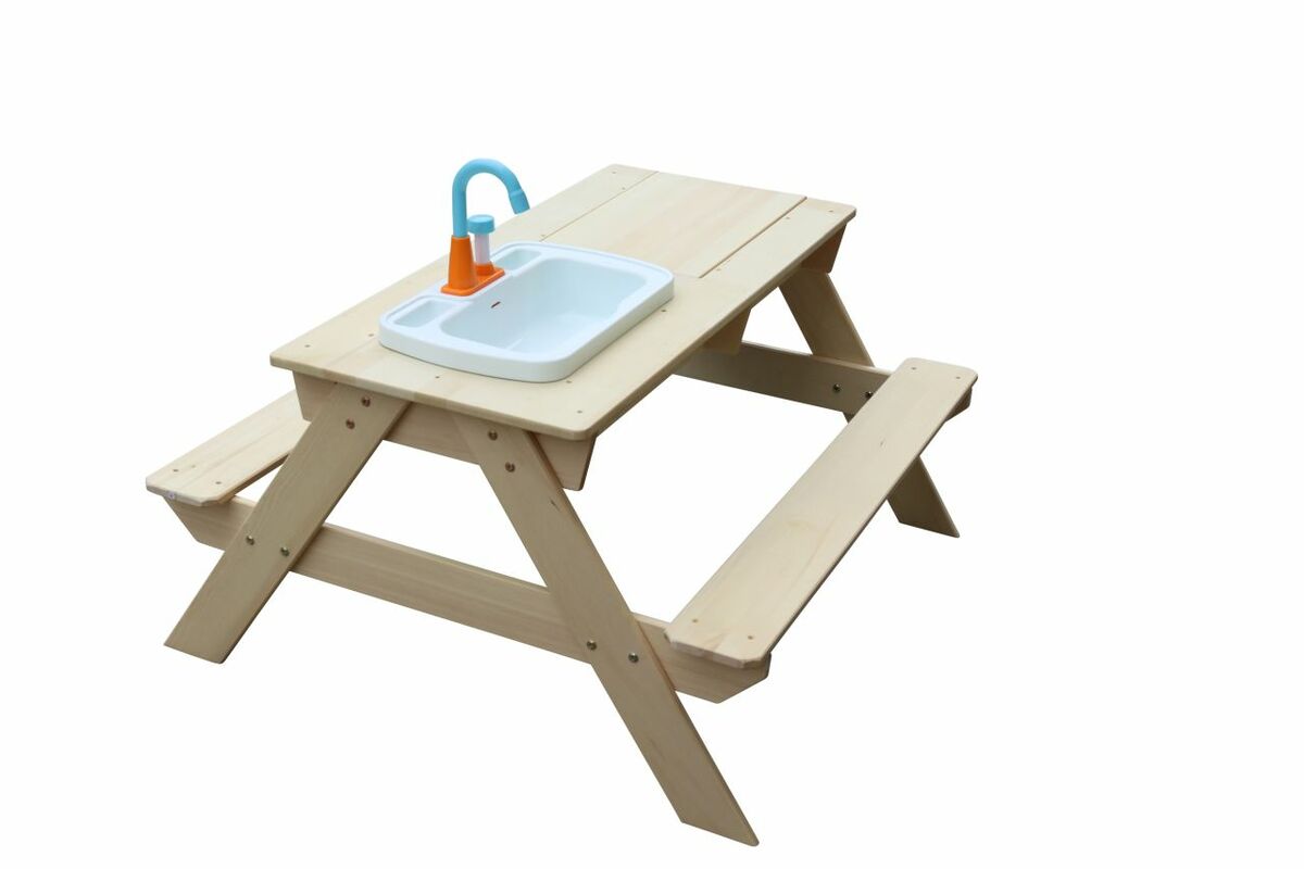 Bild 1 von Coemo Kindersitzgruppe und Matschtisch Robin mit Waschbecken