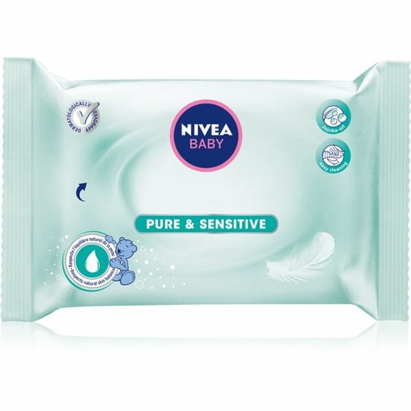 Bild 1 von Nivea Baby Pure & Sensitive Feuchttücher 63 St.
