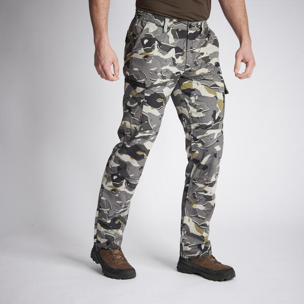 Bild 1 von Jagdhose Steppe 300 Regular Camouflage grau