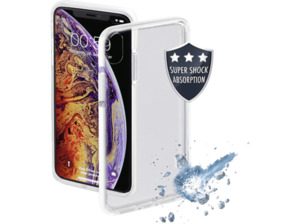 HAMA Protector, Backcover, Apple, iPhone XS Max, Transparent/Weiß