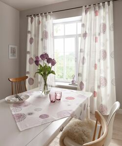 HomeLiving Deko-Schal "Modern Art" Textil wohnen Home Fenster Schmuck, Alloverprint, dezent