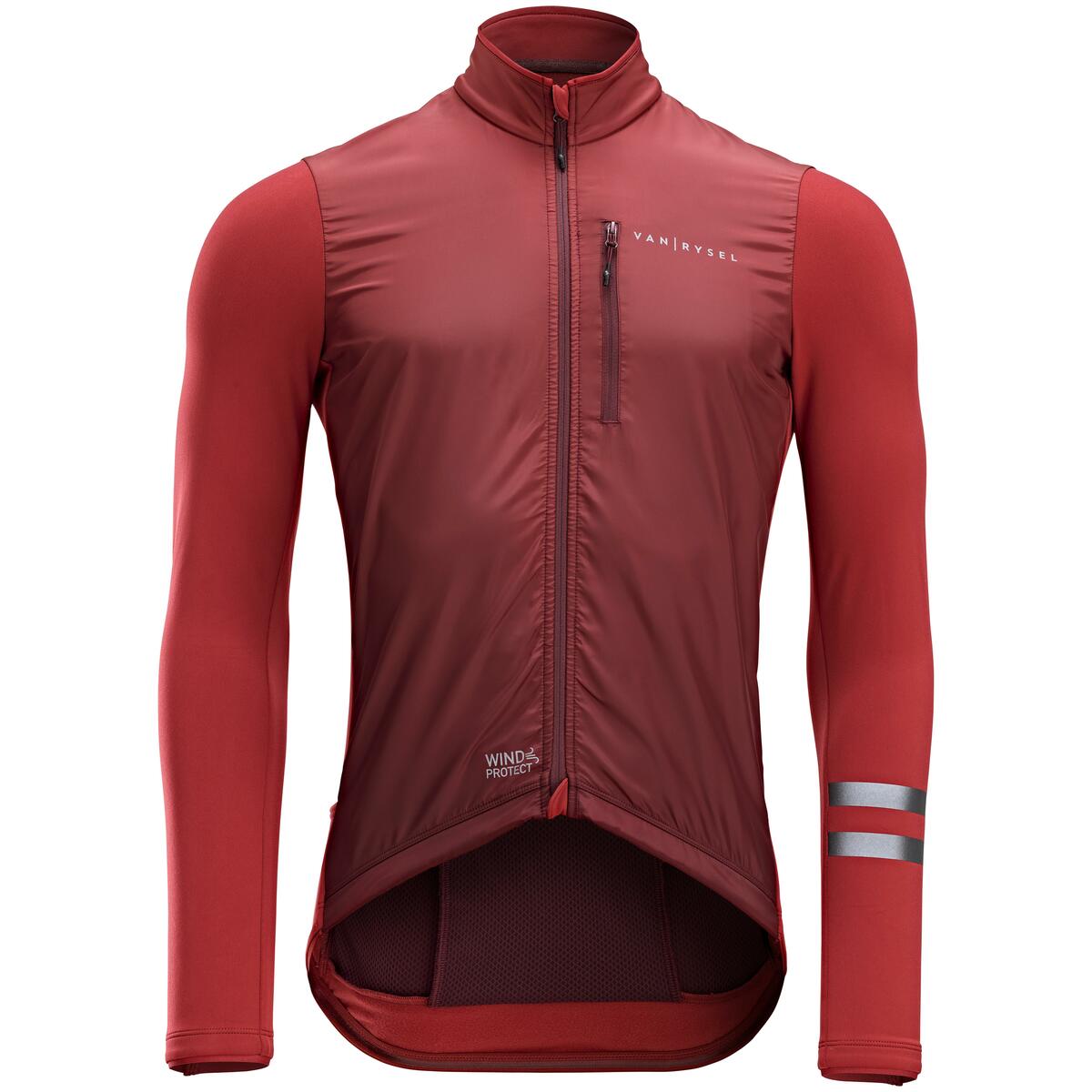 Bild 1 von Herren Radtrikot langarm Rennrad - RC500 Shield bordeaux