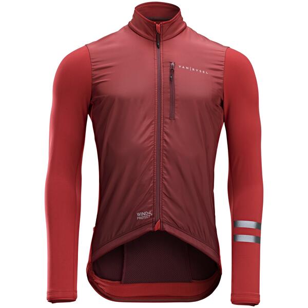 Bild 1 von Herren Radtrikot langarm Rennrad - RC500 Shield bordeaux