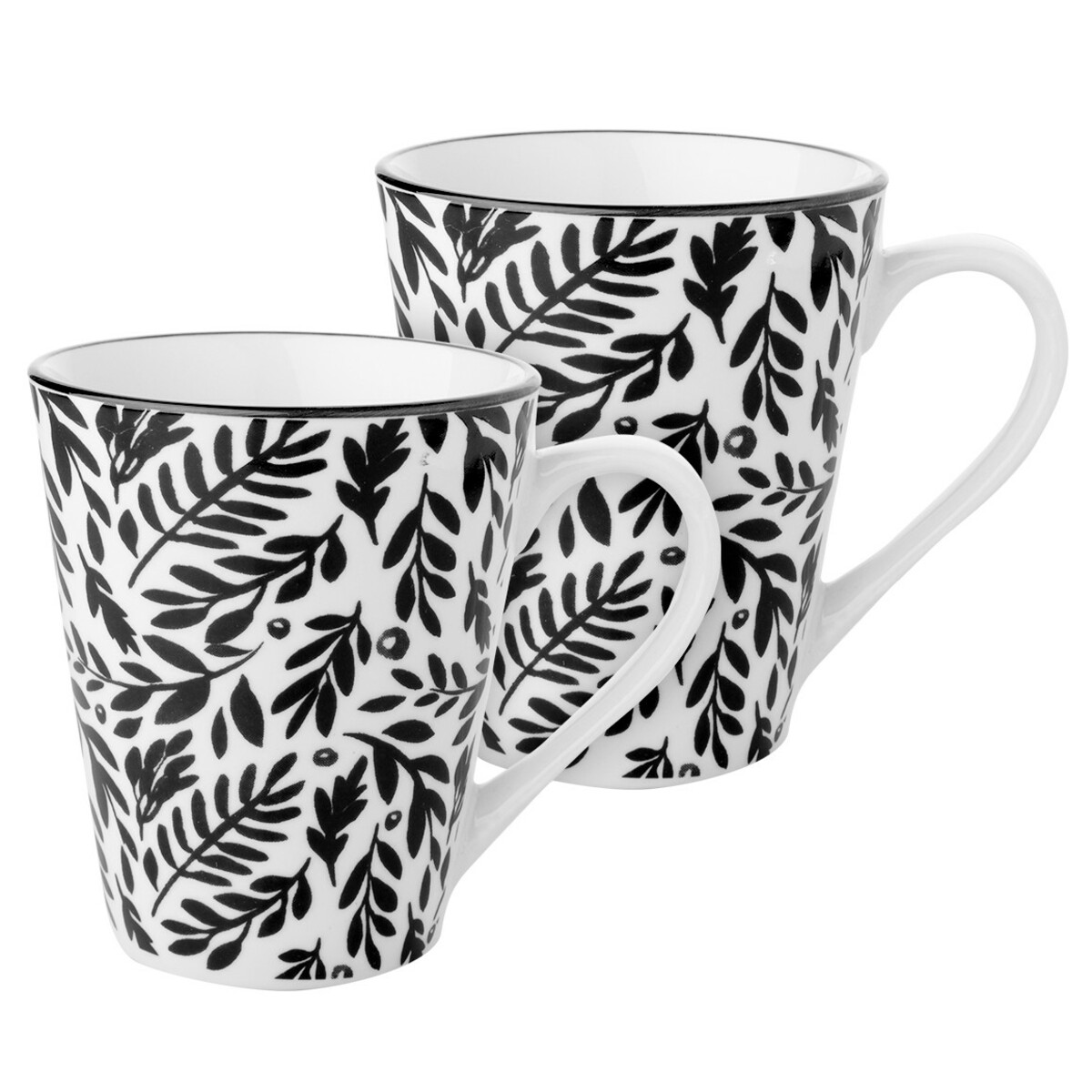 Bild 1 von 2 Tassen mit floralem Muster