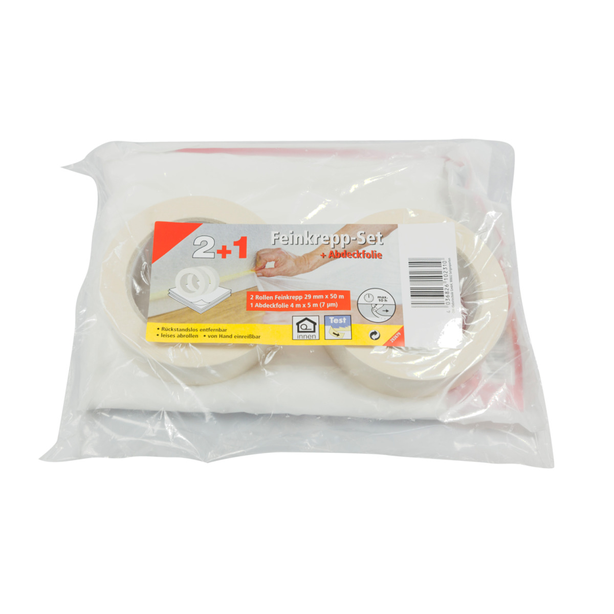 Bild 1 von OM-Klebetechnik Flachkrepp 2er + Folie Profi 12 Set