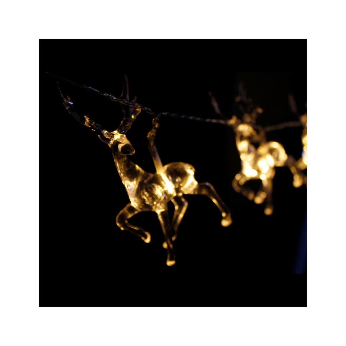 Bild 1 von LEX Lichterkette Hirsch 10 LED warmweiß