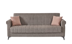 Sofa 3-sitzig  Polo grau Maße (cm): B: 215 H: 84 T: 91 Wohnzimmermöbel