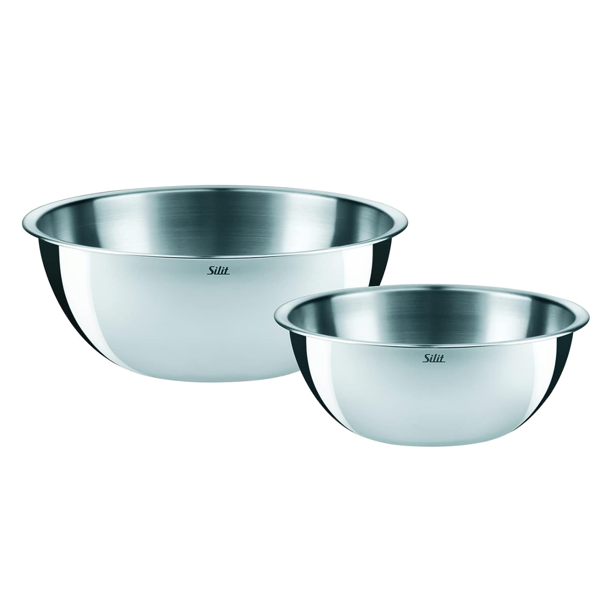 Bild 1 von SILIT Schüssel Edelstahl 2er Set