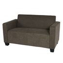 Bild 1 von 2er Sofa Couch Moncalieri Loungesofa Stoff/Textil ~ braun