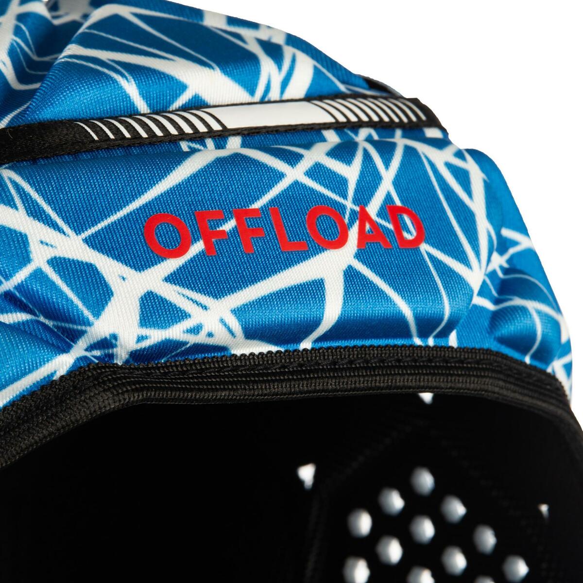 Bild 1 von Kopfschutz Rugby R500 Kinder blau/weiss