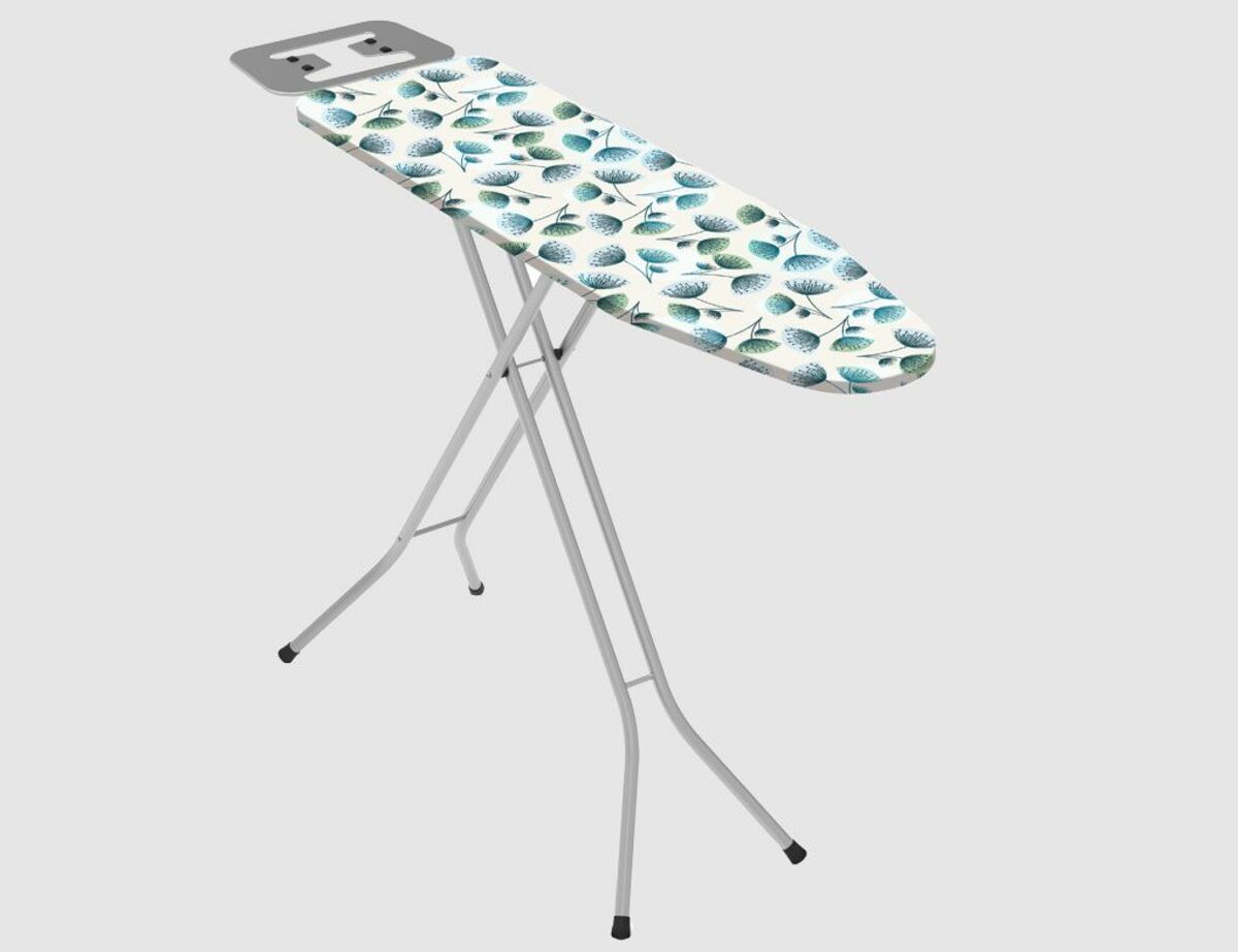 Bild 1 von Bügeltisch Blumen Grün, Blau