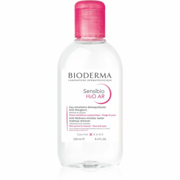 Bild 1 von Bioderma Sensibio H2O AR Mizellenwasser für empfindliche Haut mit der Neigung zum Erröten 250 ml