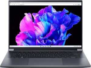 ACER Acer Swift X (SFX14-71G-55FR) mit Tastaturbeleuchtung, Notebook 14,5 Zoll Display, Intel® Core™ i5 Prozessor, 16 GB RAM, 512 SSD, NVIDIA GeForce RTX 3050, Steel Grey