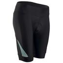 Bild 1 von Kurze Radhose RC500 Damen schwarz/grün