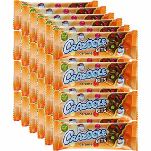 Crazoole Schoko-Karamell Riegel, 24er Pack