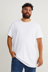 C&A T-Shirt, Weiß, Größe: 5XL