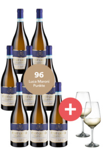 8er-Paket prämierter Pinot Grigio + 2er-Set Schott-Zwiesel Taste Gläser - Weinpakete