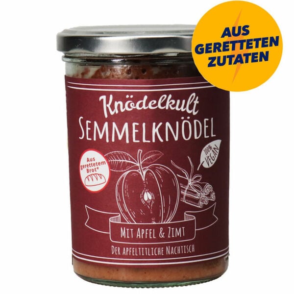 Bild 1 von Knödelkult Semmelknödel mit Apfel & Zimt