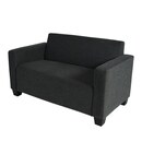 Bild 1 von 2er Sofa Couch Moncalieri Loungesofa Stoff/Textil ~ anthrazit-grau