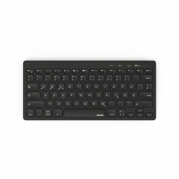 Bild 1 von Hama Bluetooth Tastatur Tablet Smartphones mit Standfunktion Tastatur (Deutsche Tastatur (QWERTZ)