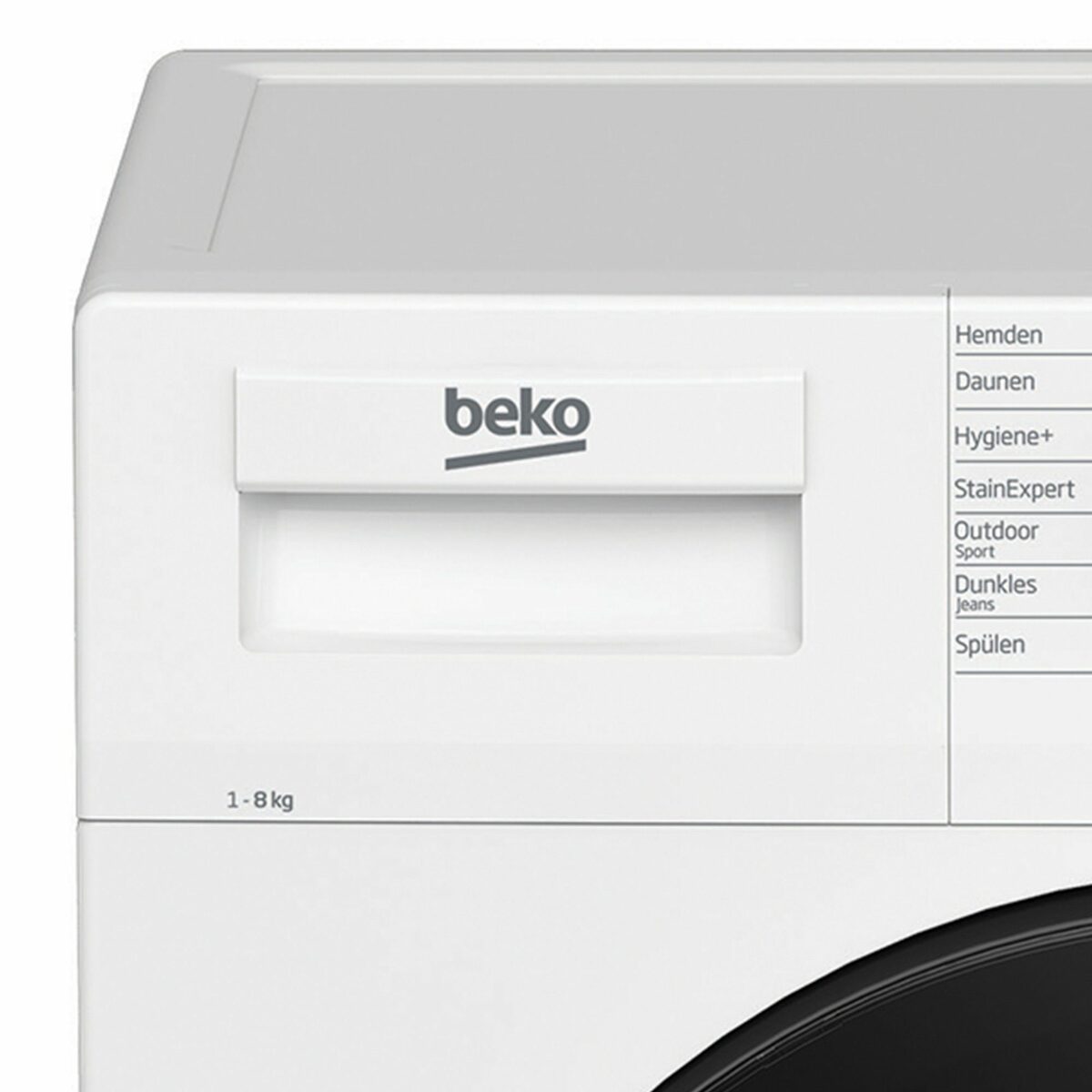 Bild 3 von BEKO Waschmaschine WMC81464ST1, 8,00 kg, 1400 U/min, Pet Hair Removal, SteamCure, Schnell+
