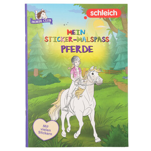 Schleich Sticker- und Malbuch Horse Club
