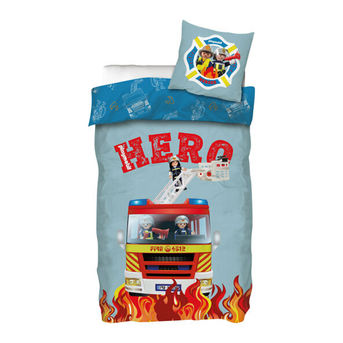 Bild 1 von Kinder-Bettwäsche Playmobil