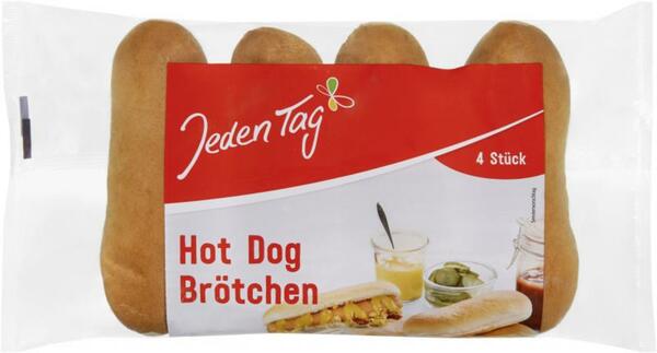 Bild 1 von Jeden Tag Hot Dog Brötchen