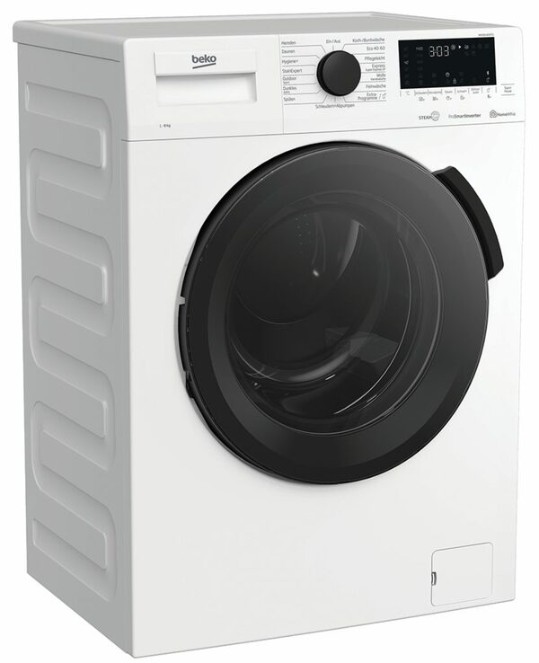 Bild 1 von BEKO Waschmaschine WMC81464ST1, 8,00 kg, 1400 U/min, Pet Hair Removal, SteamCure, Schnell+
