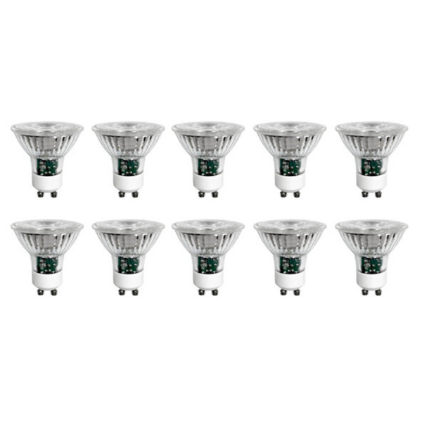 Bild 1 von LED-Retro-Leuchtmittel Reflektor Gu10 4,5 W 345 lm, 10er-Set – Energieeffizienzklasse F