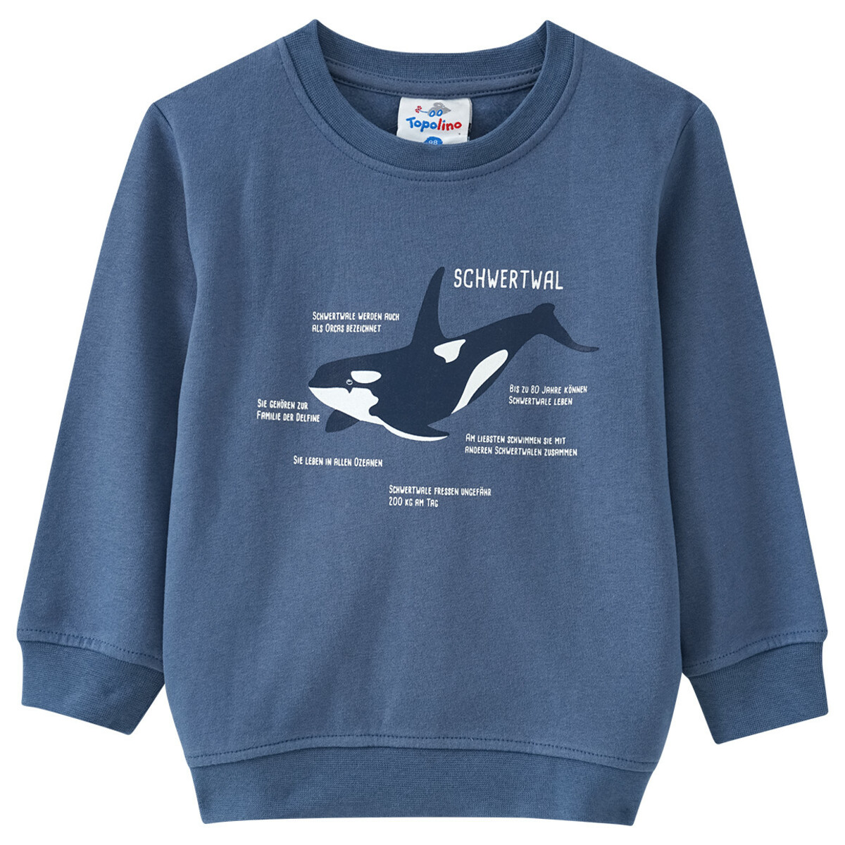 Bild 1 von Kinder Sweatshirt mit Schwertwal-Motiv