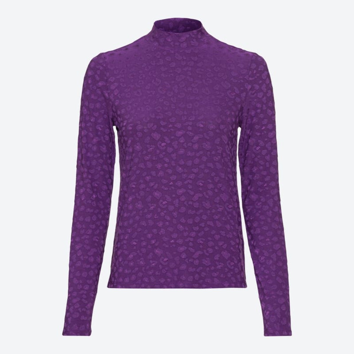 Bild 1 von Damen-Shirt mit Jacquard-Muster