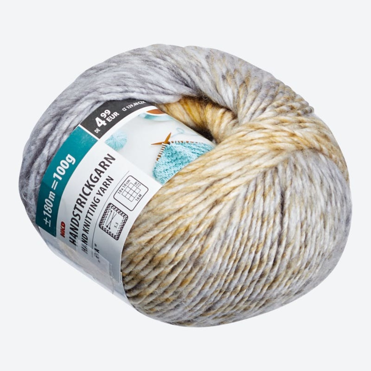 Bild 1 von Handstrickgarn mit Farbverlauf, 100g