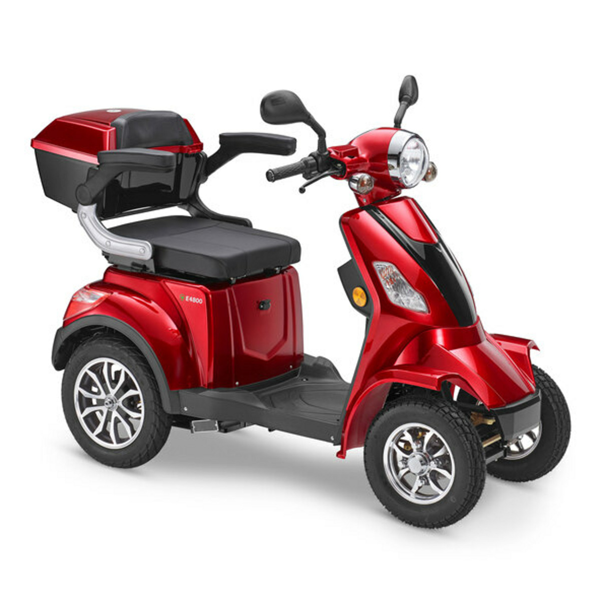 Bild 1 von E-Vierrad E4800 20 km/h, weinrot