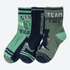 Jungen-Socken in verschiedenen Designs, 3er-Pack