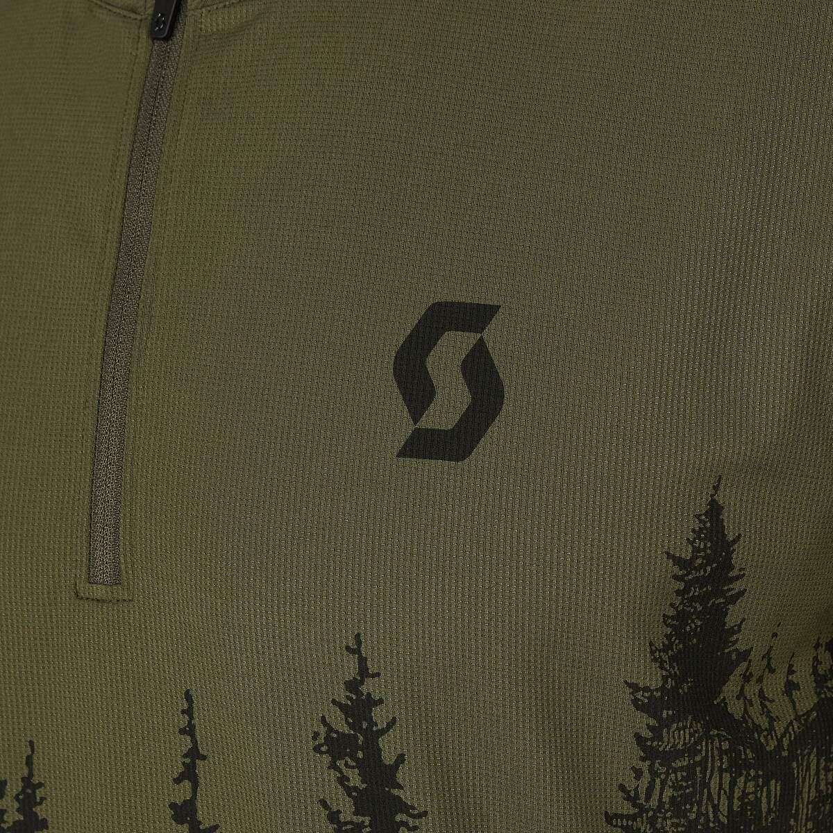 Bild 3 von Scott
              
                 SCO SHIRT M' S TRAIL FLOW ZIP SS Herren - Funktionsshirt