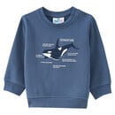 Bild 1 von Baby Sweatshirt mit Schwertwal-Motiv