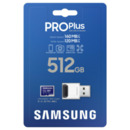 Bild 1 von 512-GB-microSD-Speicherkarte Pro Plus, inkl. USB-Kartenleser
