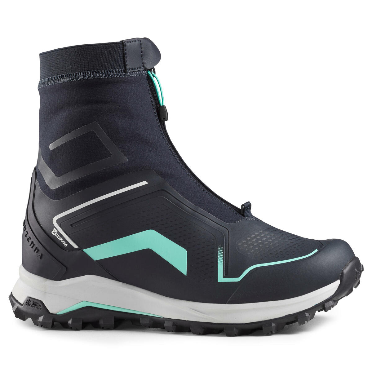 Bild 1 von Winterschuhe Damen warm wasserdicht Wandern - SH900 Pro Mountain blau/schwarz