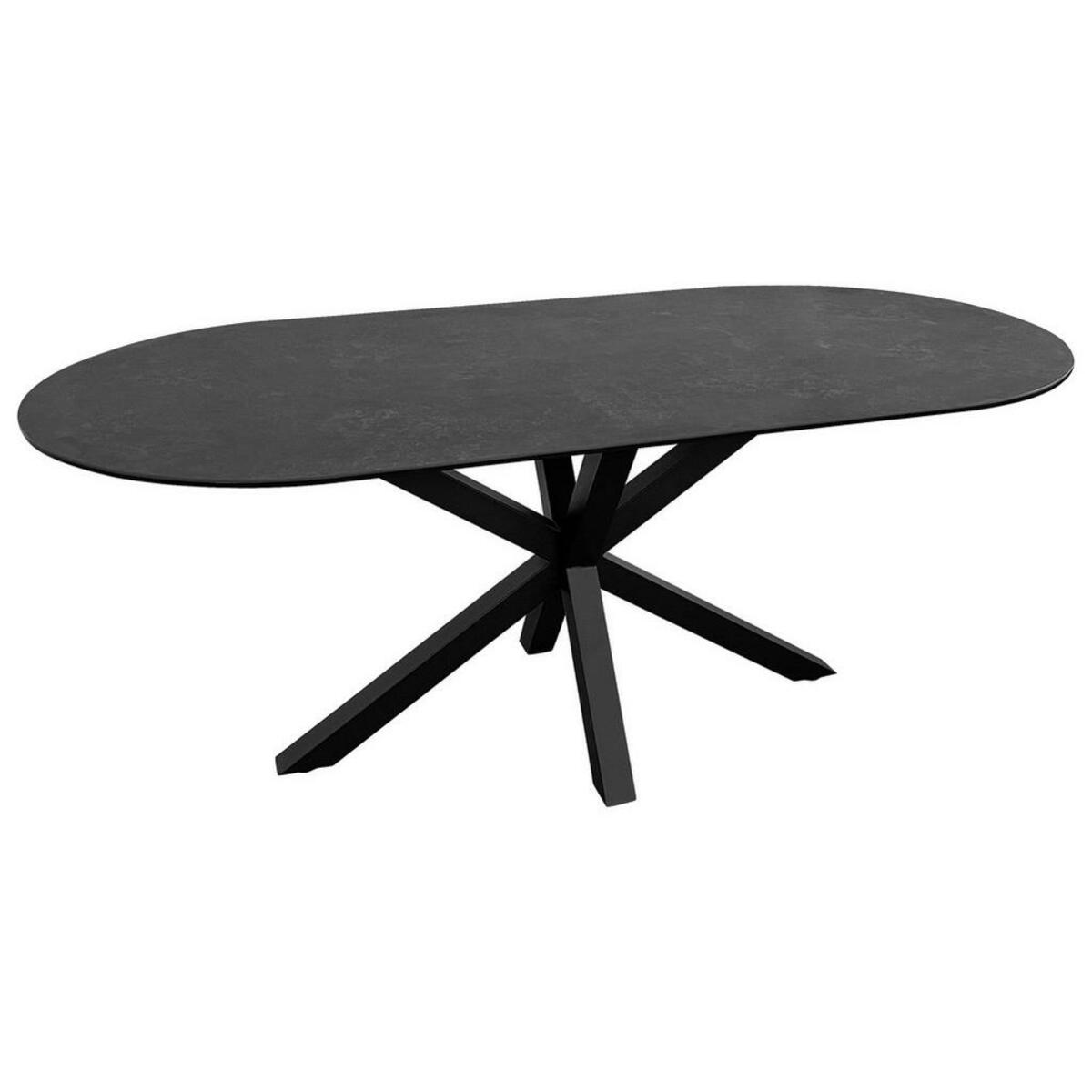 Bild 1 von Hom`in ESSTISCH Schwarz, Dunkelgrau