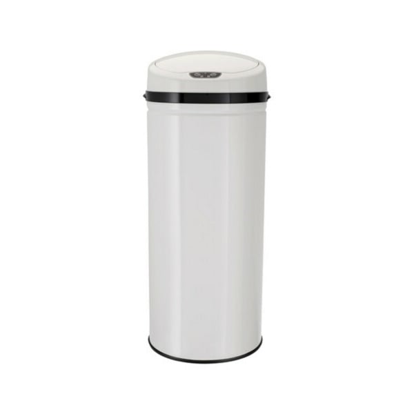 Bild 1 von Abfalleimer mit Sensor, 42 l, Inox White