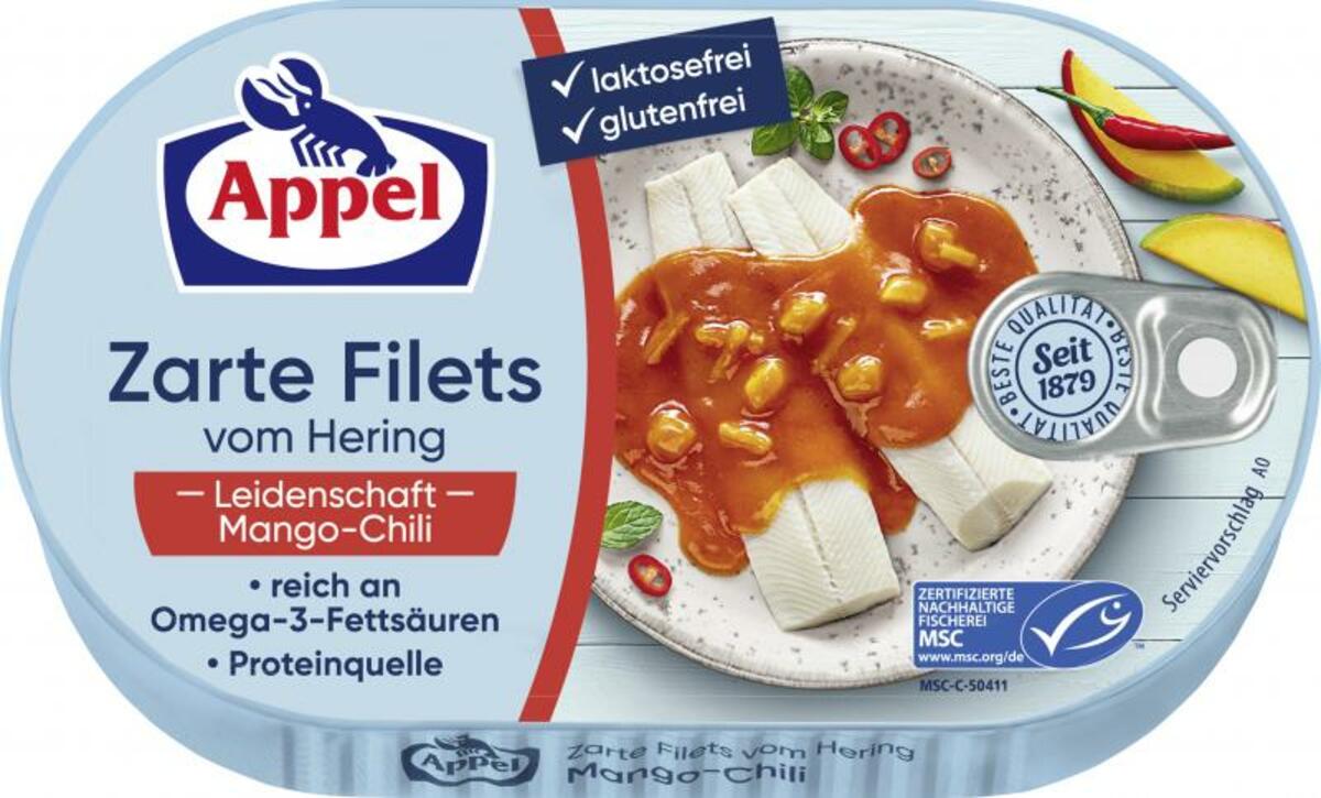 Bild 1 von Appel Zarte Filets vom Hering Leidenschaft Mango Chili