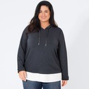 Bild 1 von Damen-Sweatshirt mit Kapuze, große Größen