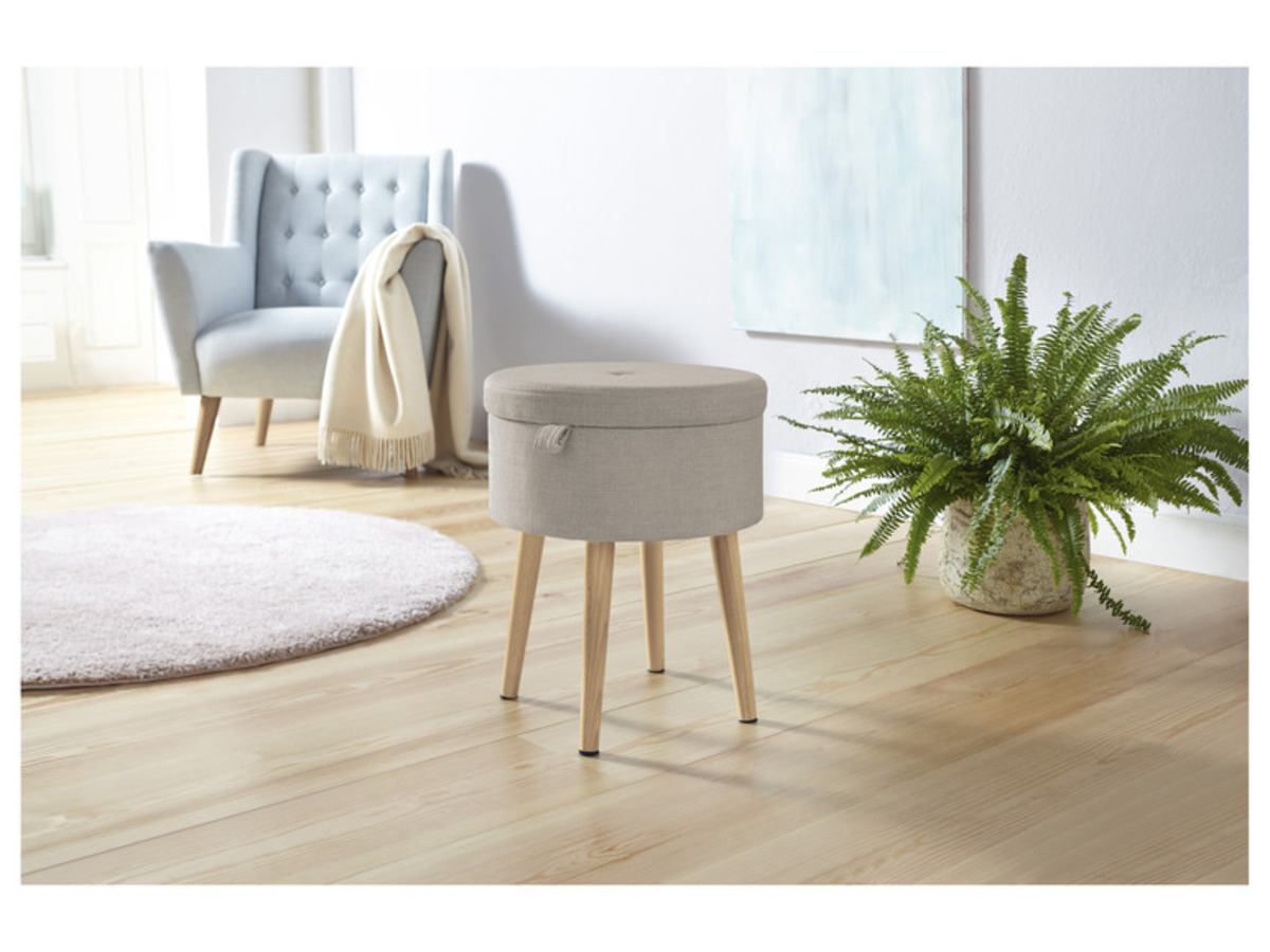 Bild 3 von LIVARNO home Hocker, mit Staufach