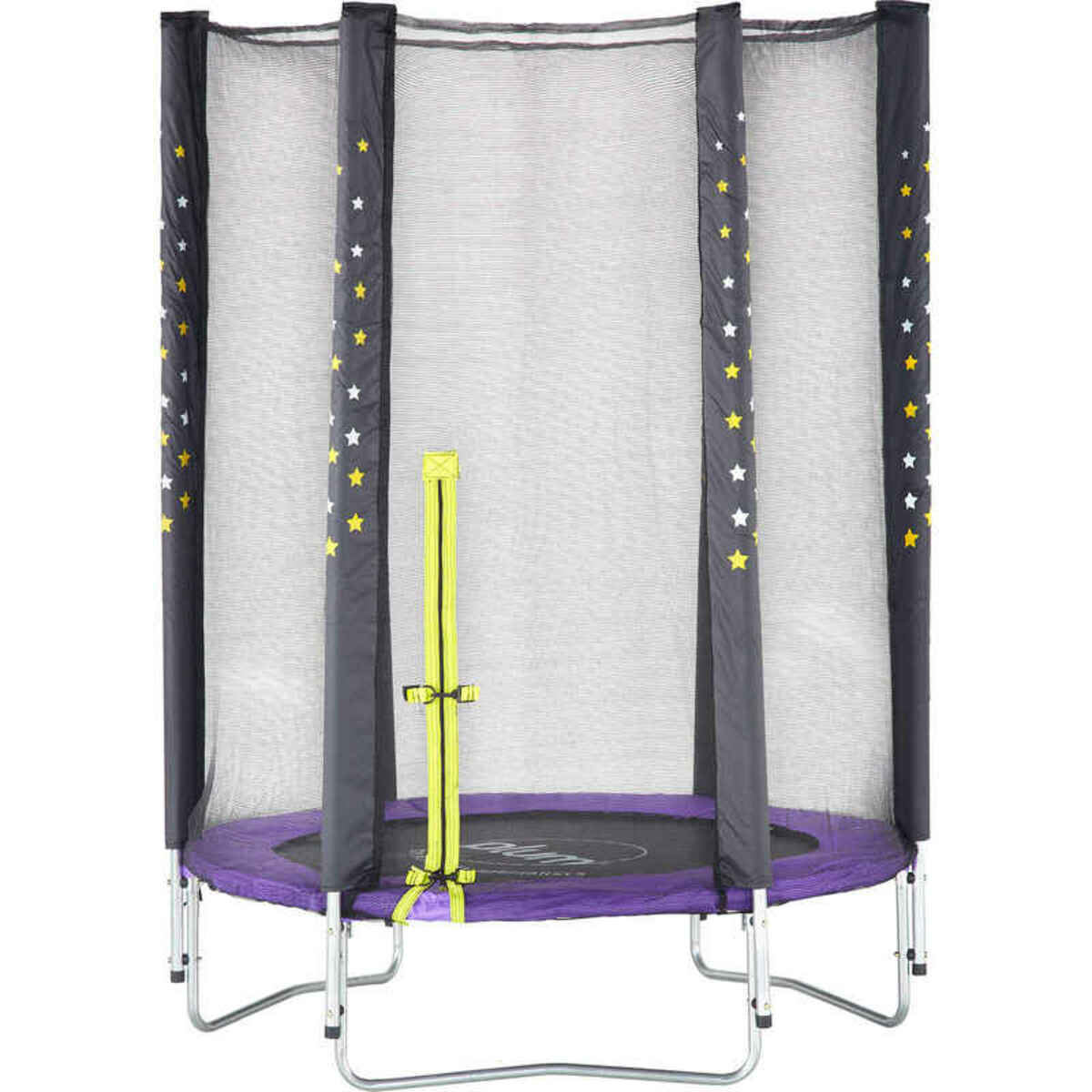 Bild 1 von Plum Trampolin Stardust mit Sicherheitsnetz lila 4,5 ft