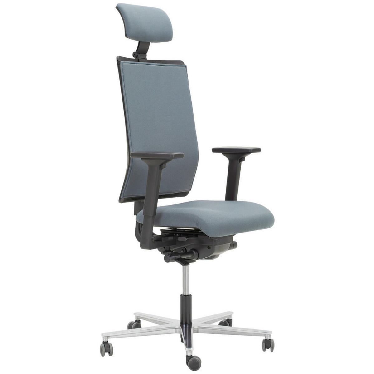 Bild 1 von Dieter Knoll DREHSTUHL Grau, Schwarz, Alu