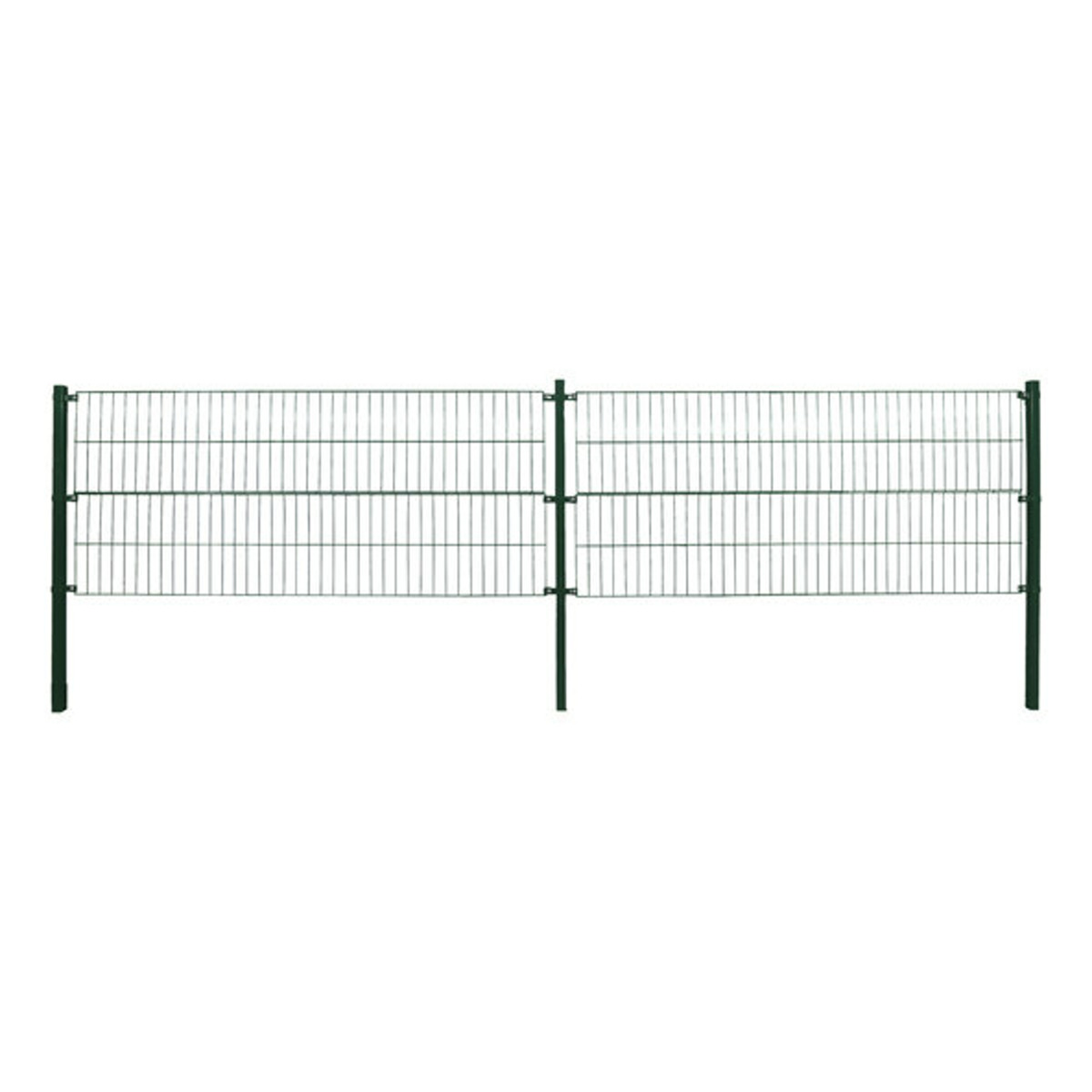Bild 1 von Doppelstabmattenzaun Morata, grün, 160 cm x 10 m